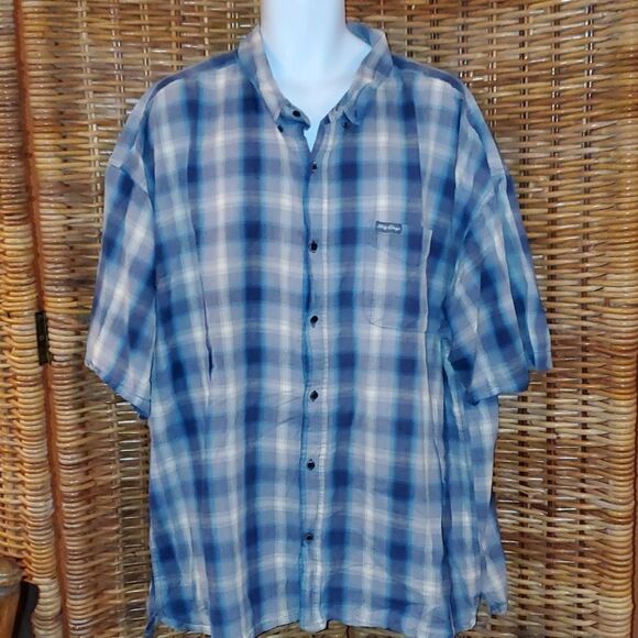 Big Dogs Plaid Shirt 4x - Picture 1 of 4